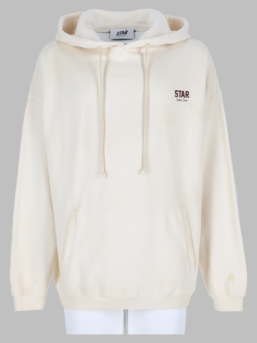 Golden Goose Deluxe Brand Felpa "Star" Con Cappuccio E Logo