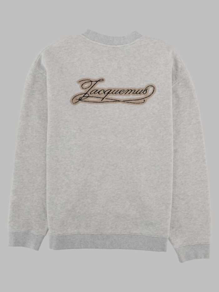 JACQUEMUS Felpa "Torneo" Con Apllicazione “Le Palmier”