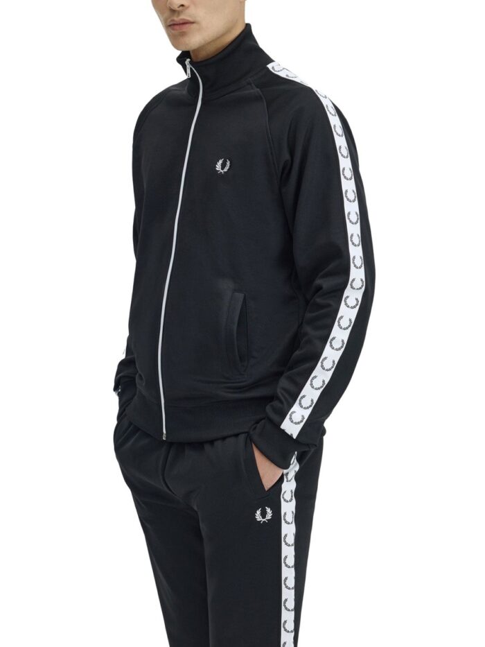 FRED PERRY Felpa Tracksuit Con Logo E Zip