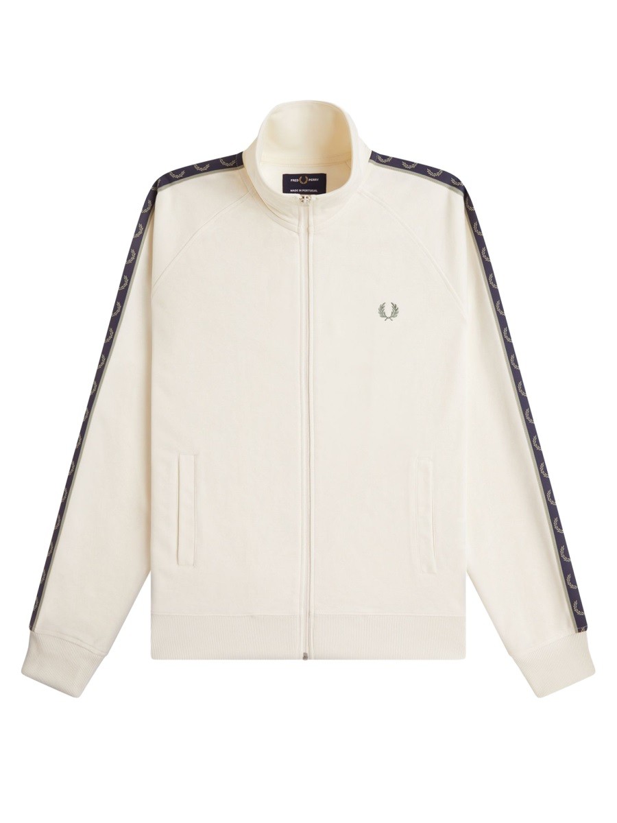 FRED PERRY Felpa Tracksuit Con Logo E Zip