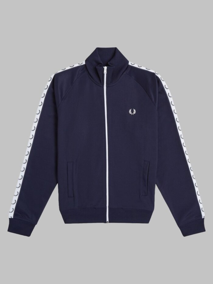 fred perry felpa tracksuit con logo e zip FRED PERRY Felpa Tracksuit Con Logo E Zip