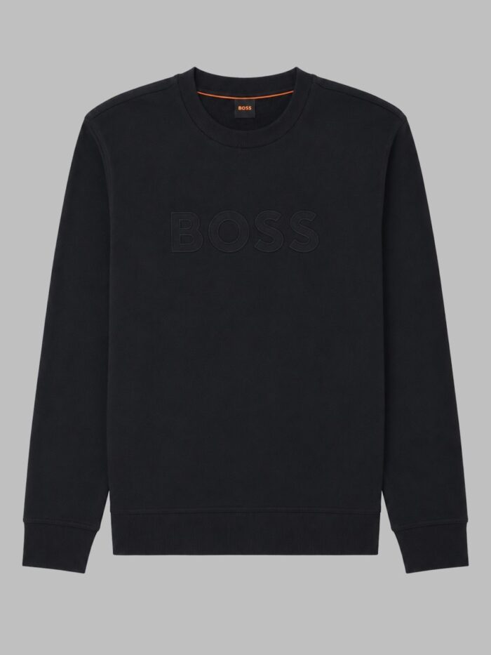 boss felpa "we logo" relaxed fit Boss FELPA "WE_LOGO" RELAXED FIT