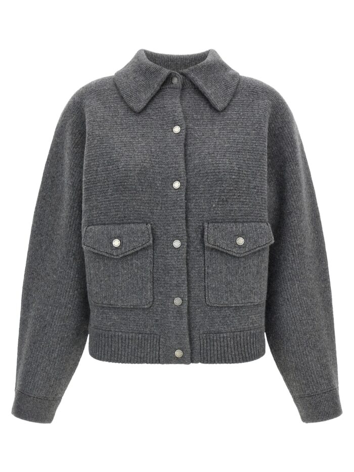 GUEST IN RESIDENCE Felt Bomber Jacket