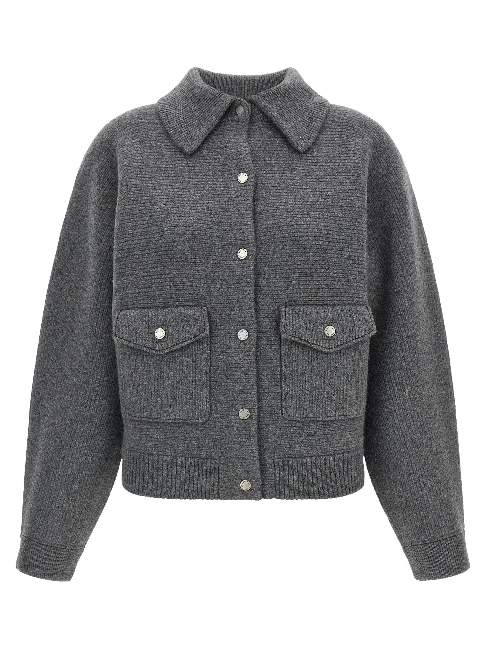 GUEST IN RESIDENCE Felt Bomber Jacket