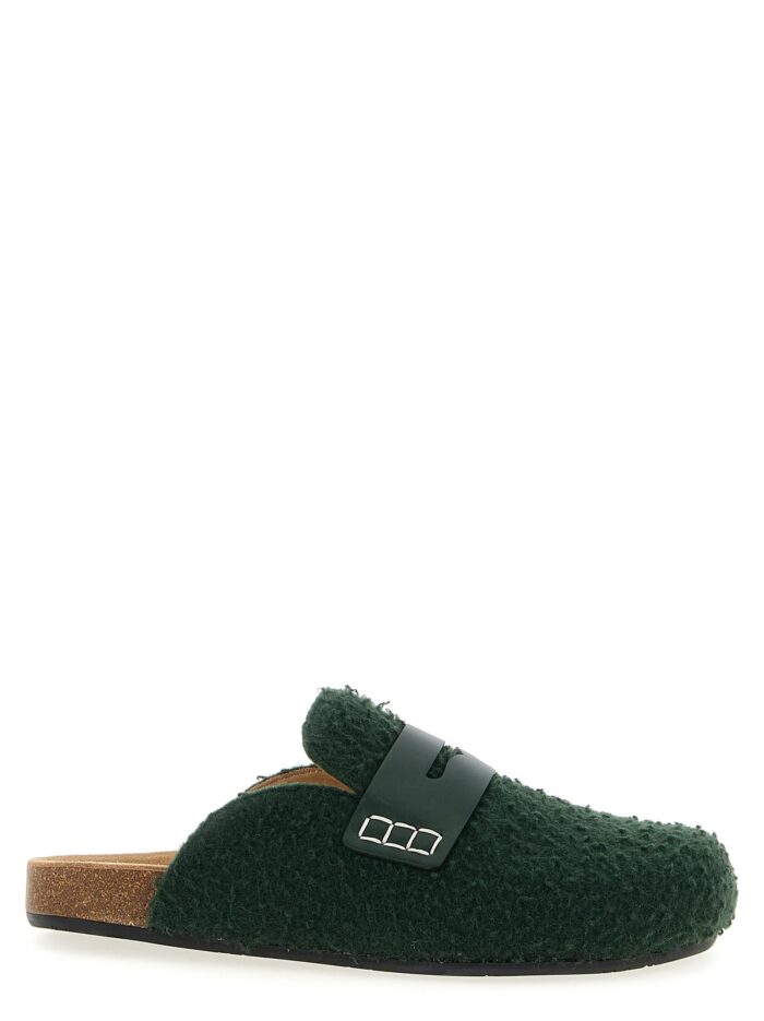j.w.anderson 'felt loafer' mules J.W.ANDERSON 'Felt Loafer' Mules