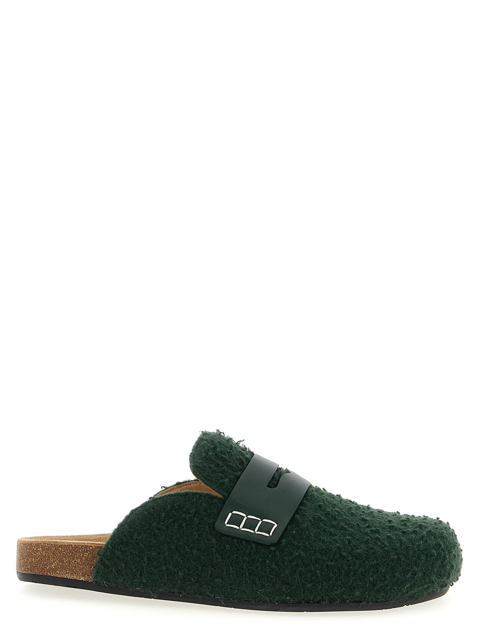 J.W.ANDERSON 'Felt Loafer' Mules