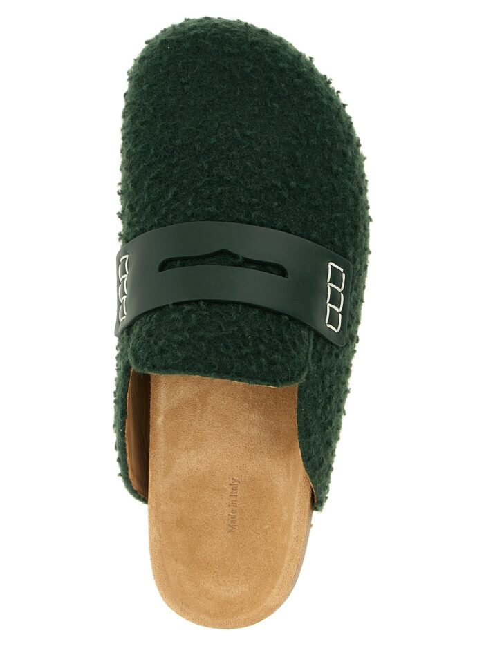 J.W.ANDERSON 'Felt Loafer' Mules