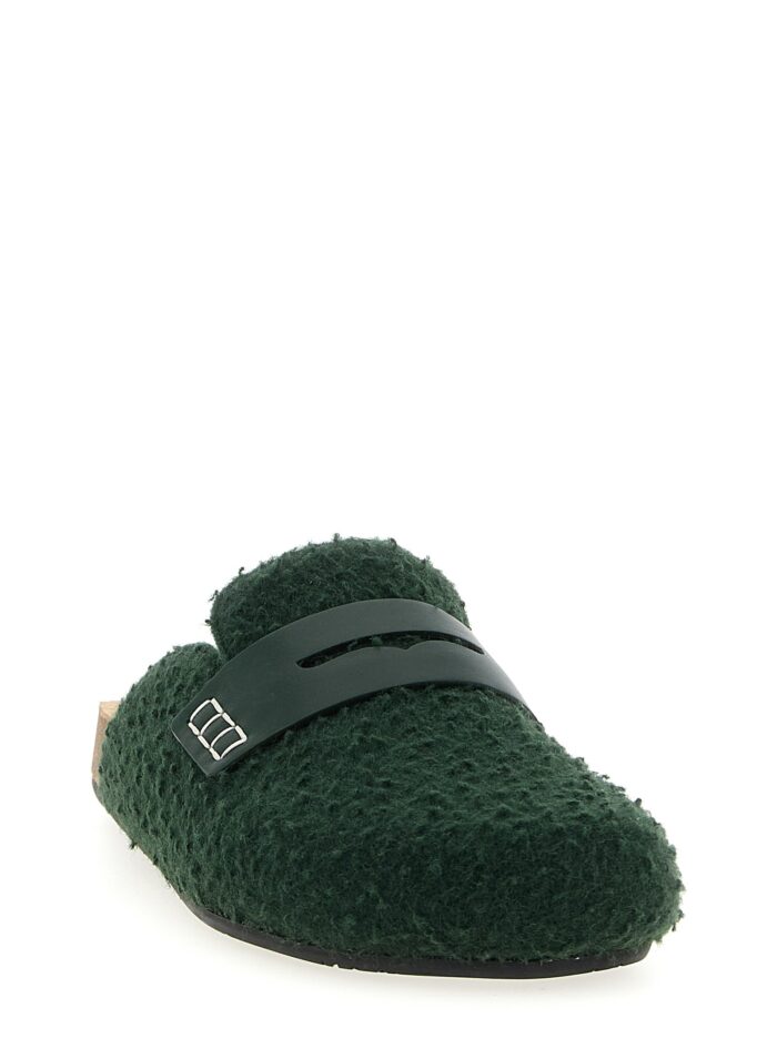J.W.ANDERSON 'Felt Loafer' Mules