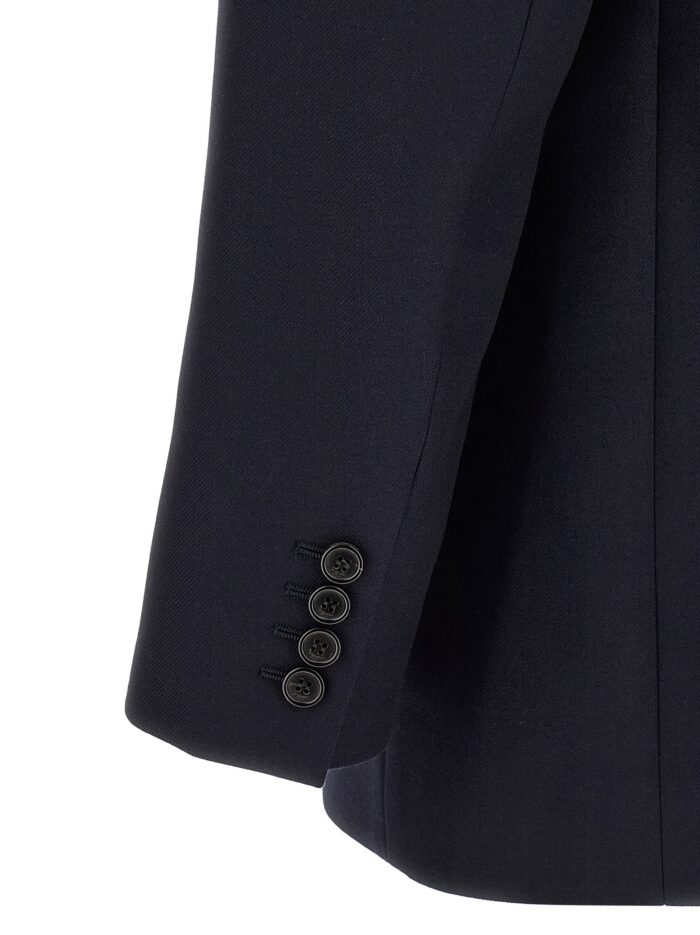 Saint Laurent Felted Wool Gabardine Blazer Jacket