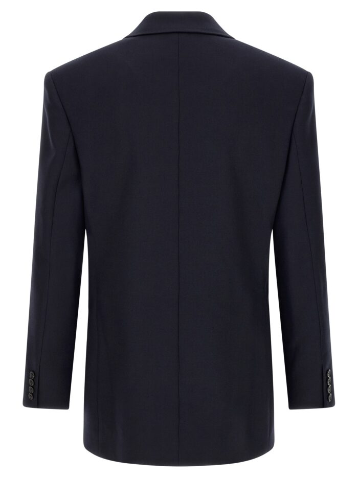 Saint Laurent Felted Wool Gabardine Blazer Jacket