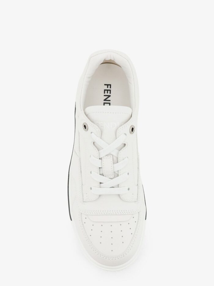 Fendi Fender Leather Sneakers