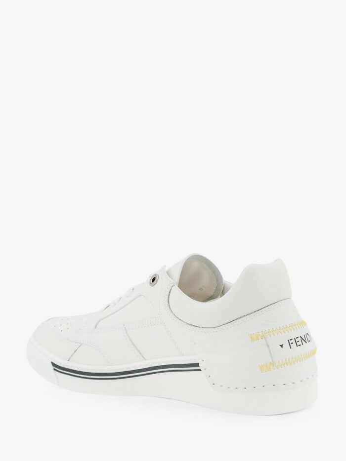 Fendi Fender Leather Sneakers