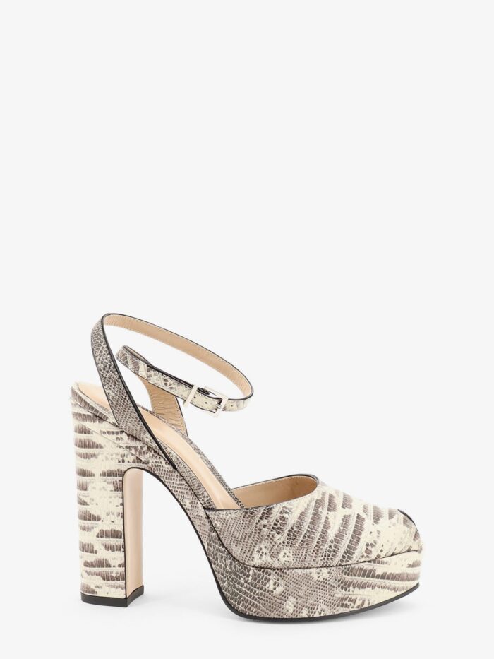 fendi after 9 leather sandals with tejus print Fendi After 9 Leather Sandals With Tejus Print