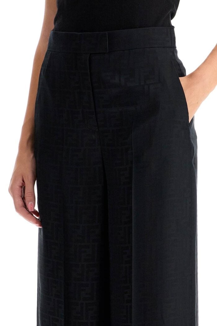 FENDI Atonnsatin Crepe Ff Pants