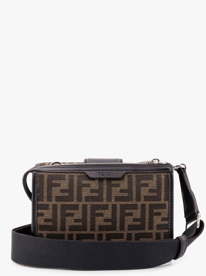 Fendi Baguette Double Jacquard Shoulder Bag