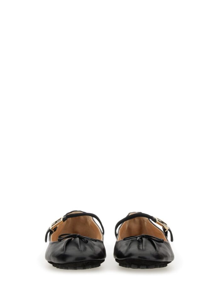 Fendi BALLERINA WITH FF BAGUETTE PATTERN