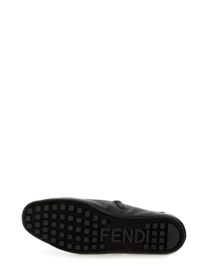 Fendi BALLERINA WITH FF BAGUETTE PATTERN