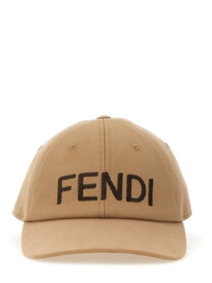Fendi BASEBALL HAT WITH LOGO