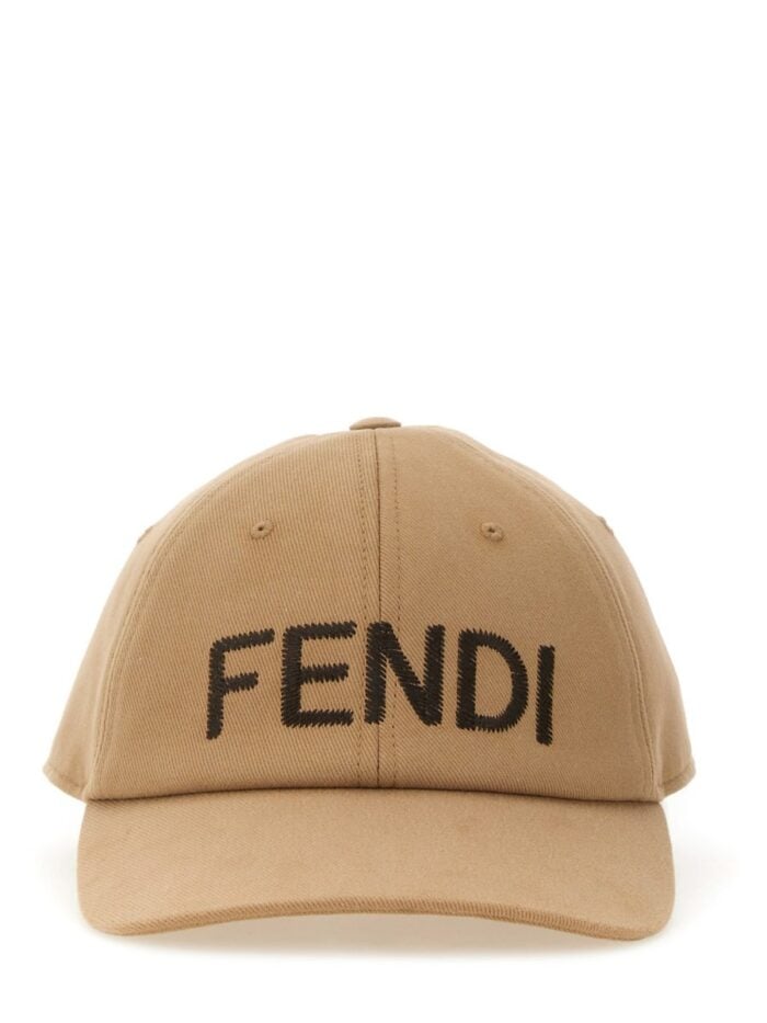 Fendi BASEBALL HAT WITH LOGO