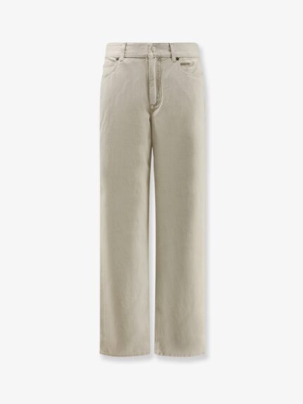 Fendi Beige Denim Trousers