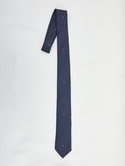 Fendi Blue silk tie