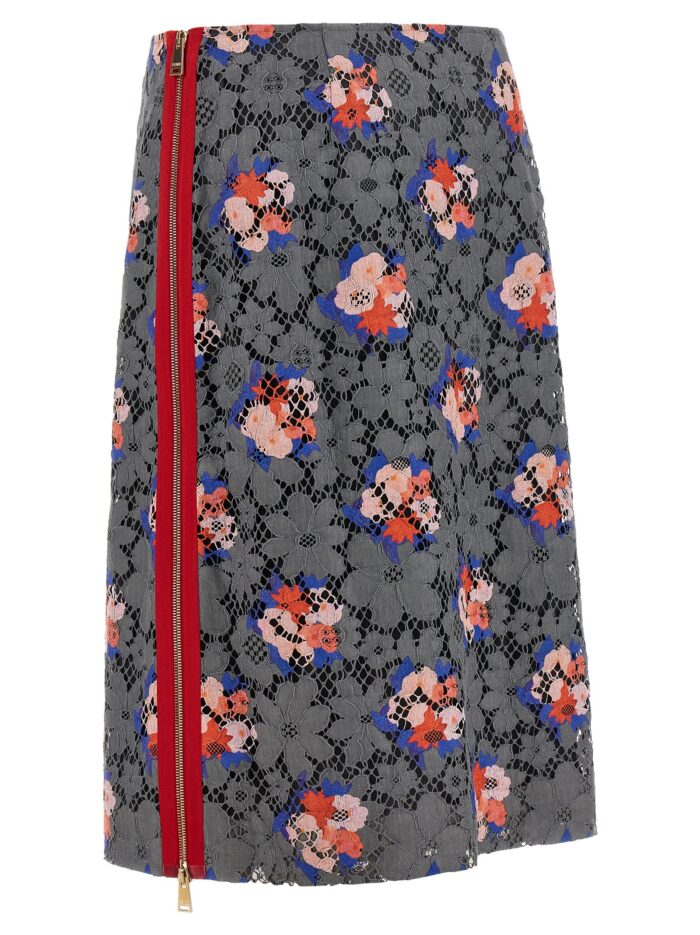 'Fendi Bouquet' Lace Skirt