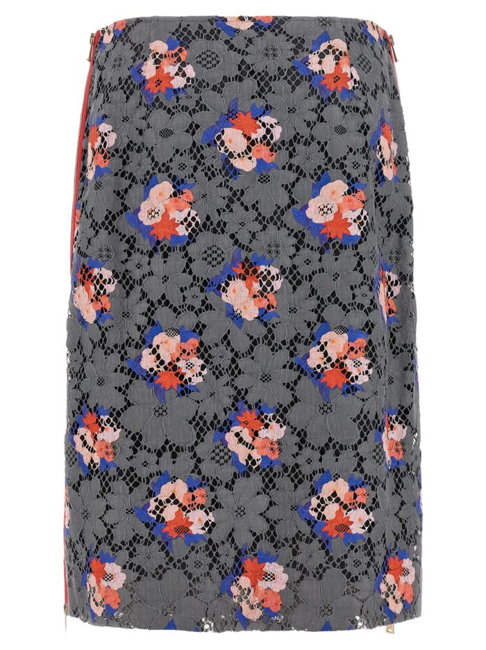 'Fendi Bouquet' Lace Skirt