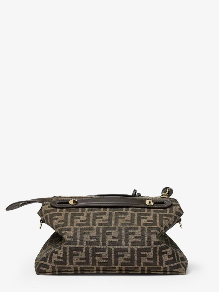 Fendi By The Way Soft Medium FF Jacquard Fabric And Leather