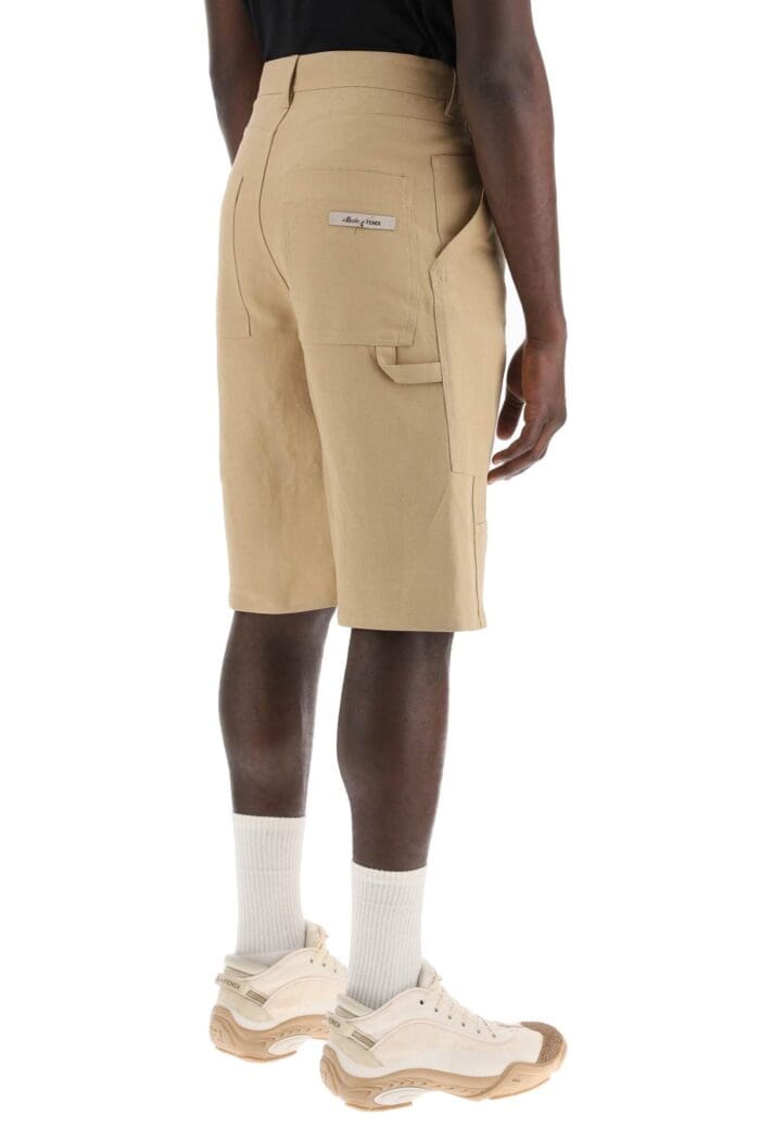 FENDI "canvas Workwear Bermuda Shorts