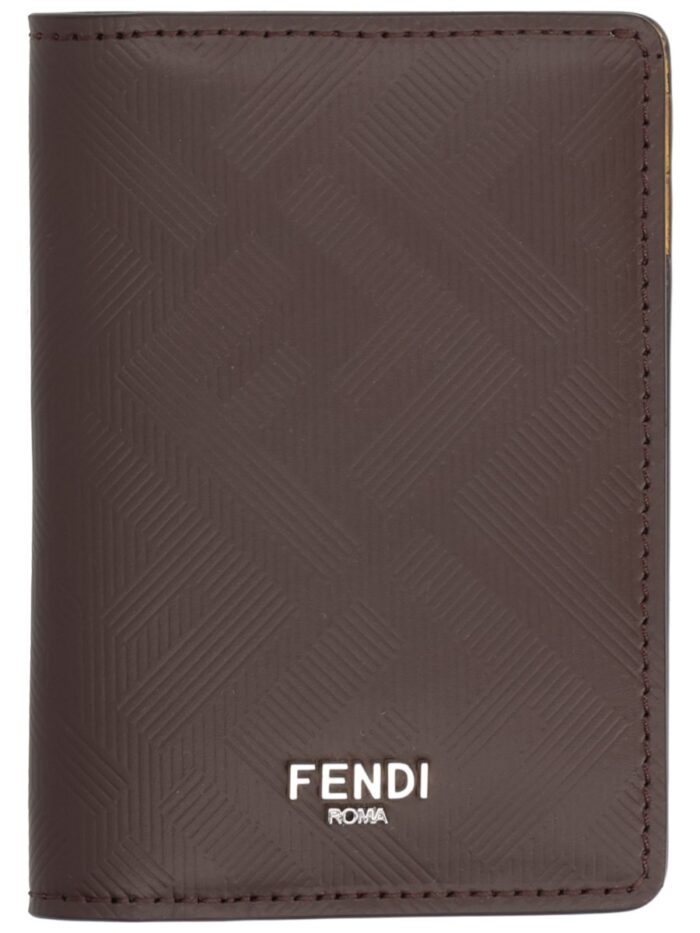 fendi card holder "squared ff" Fendi CARD HOLDER "SQUARED FF"