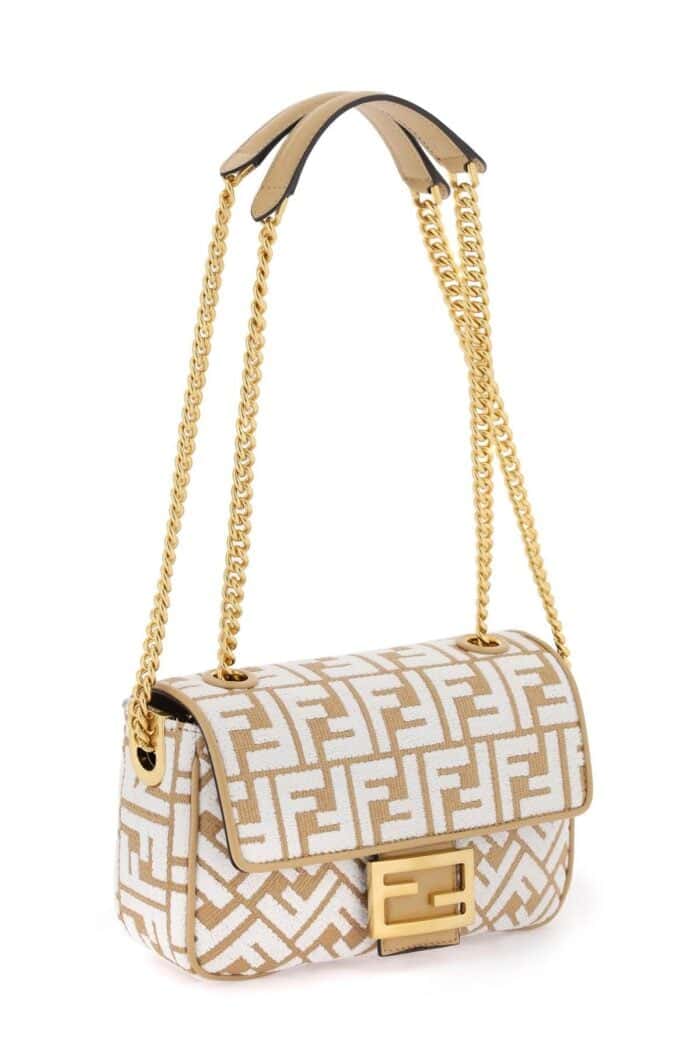 Fendi Chain Midi Baguette Bag