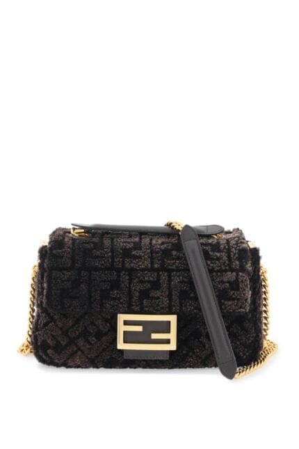 FENDI Chain Midi Baguette Bag