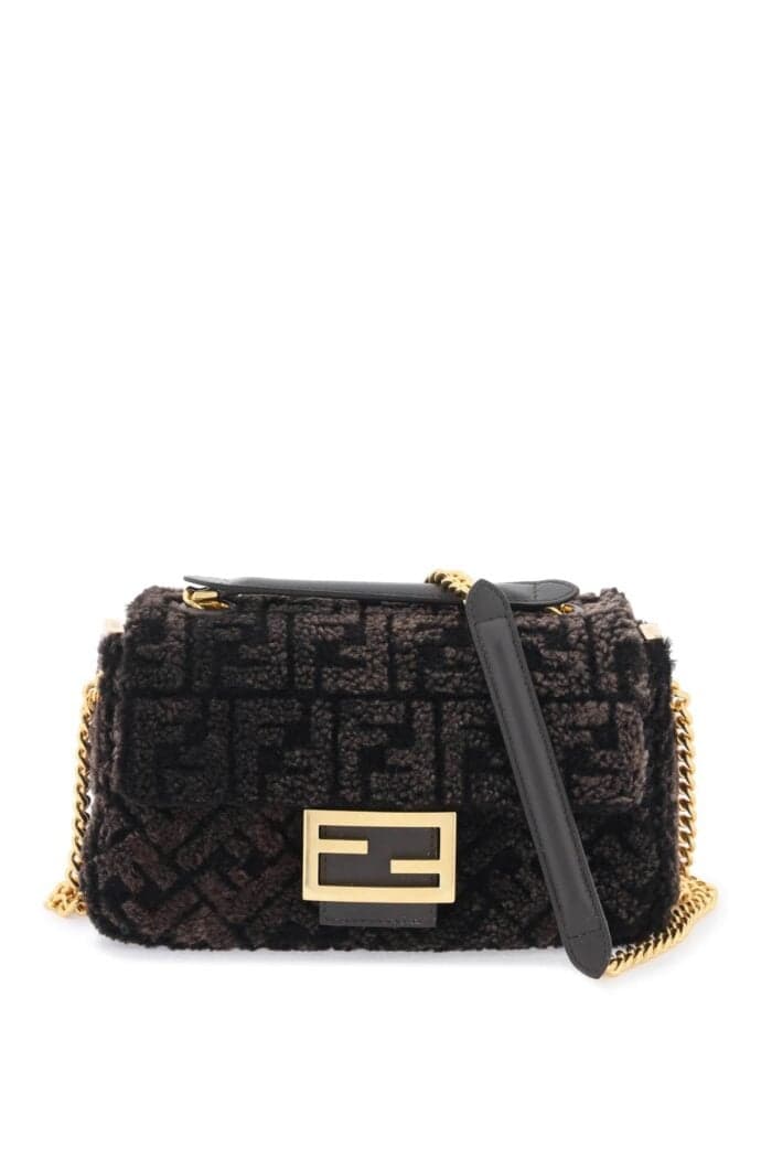 FENDI Chain Midi Baguette Bag