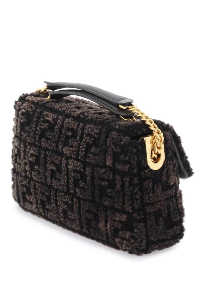 FENDI Chain Midi Baguette Bag