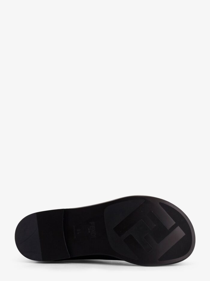 Fendi Chelsea Squared FF Leather Boots