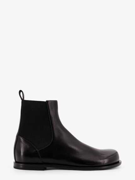 Fendi Chelsea Squared FF Leather Boots