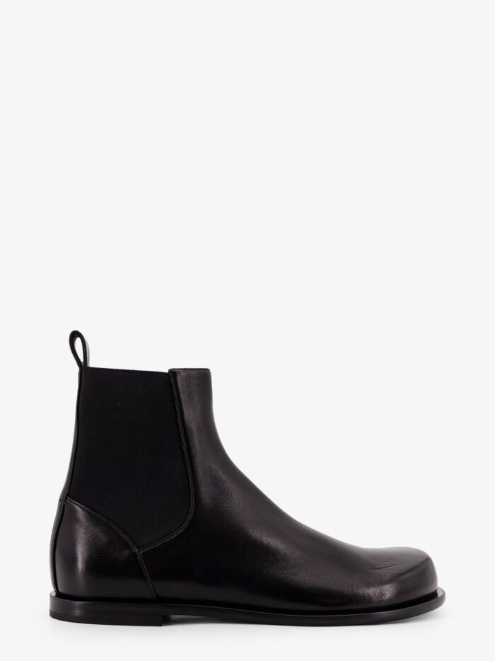 Fendi Chelsea Squared FF Leather Boots