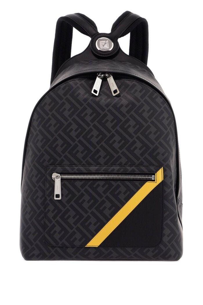 FENDI Chiodo Diagonal Backpack