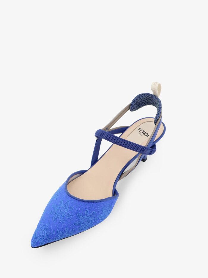 Fendi Colibrì Lite Mesh And Leather Pumps