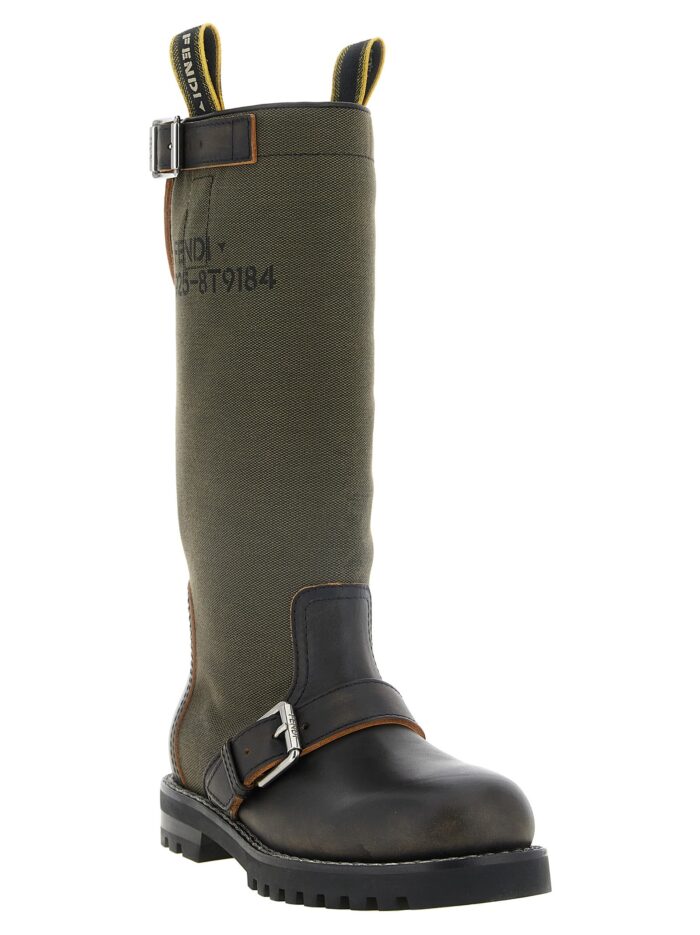 'Fendi Commando' Boots