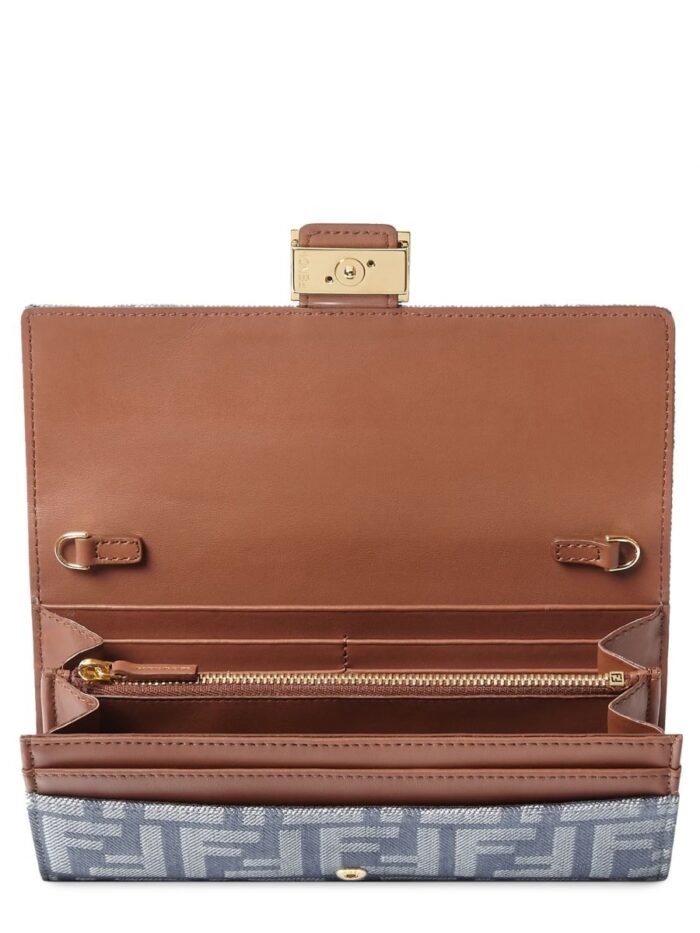 Fendi "CONTINENTAL BAGUETTE" WALLET