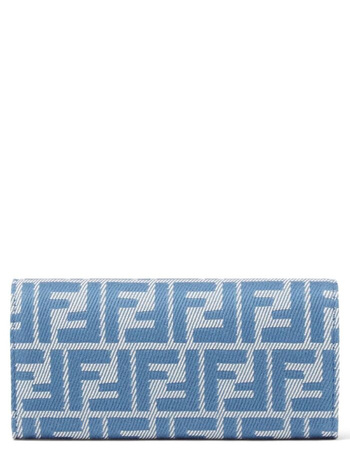 Fendi CONTINENTAL "FF DIAMOND" WALLET