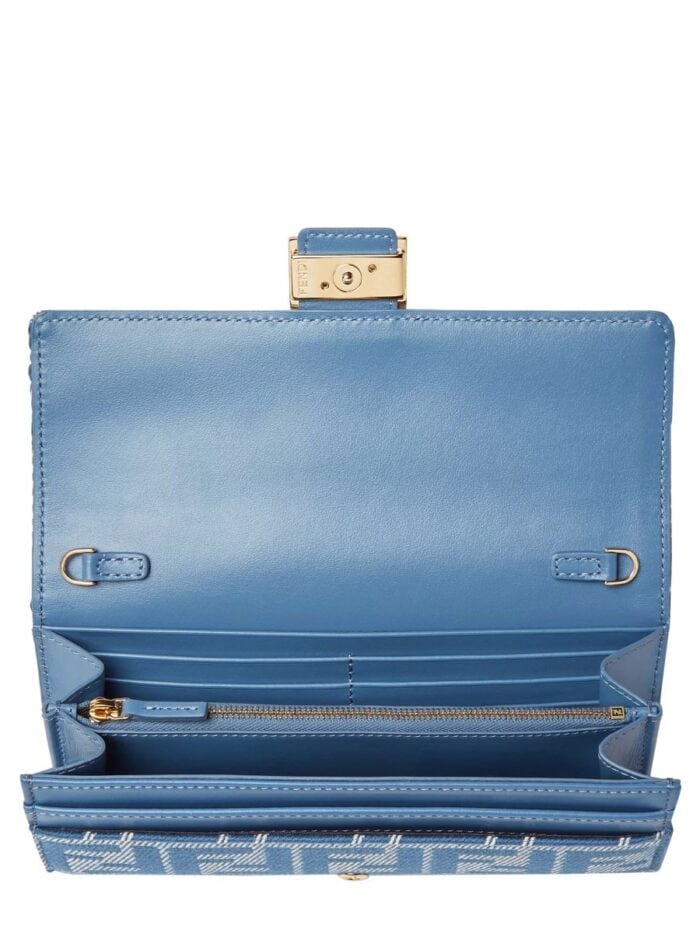Fendi CONTINENTAL "FF DIAMOND" WALLET