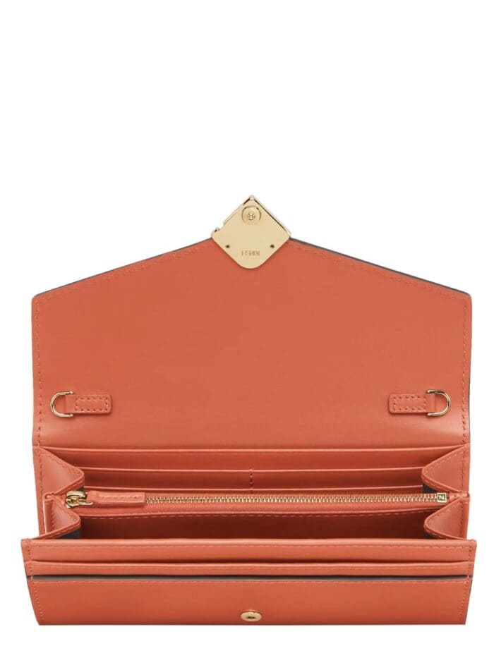 Fendi CONTINENTAL "FF DIAMOND" WALLET