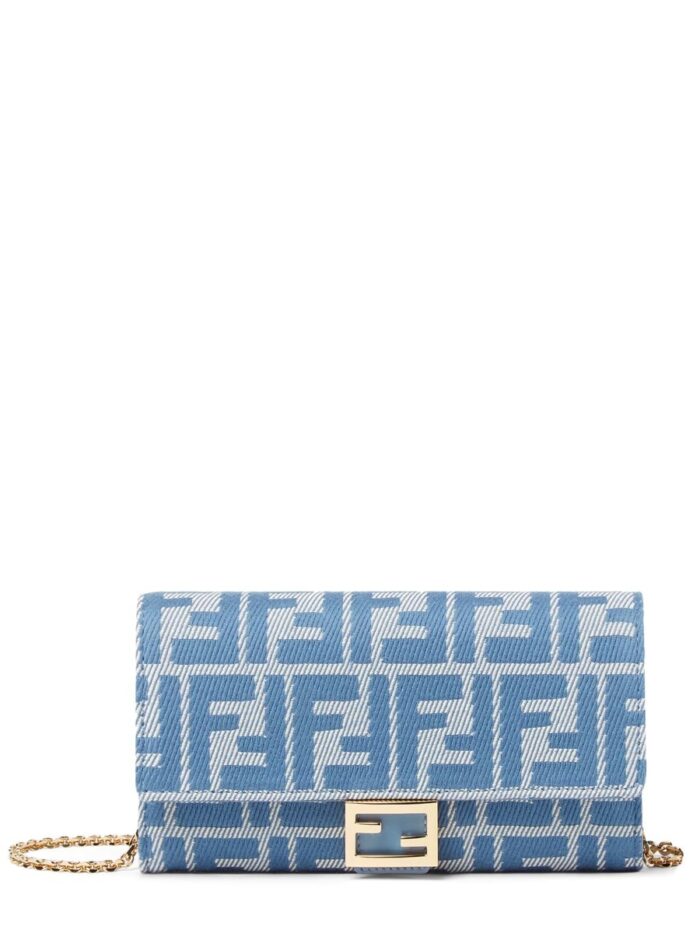 Fendi CONTINENTAL "FF DIAMOND" WALLET