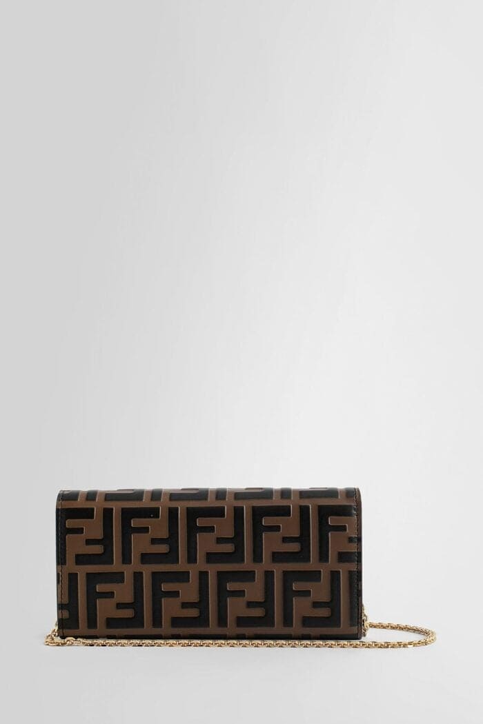 FENDI Continental Ff Diamonds Wallet Bag