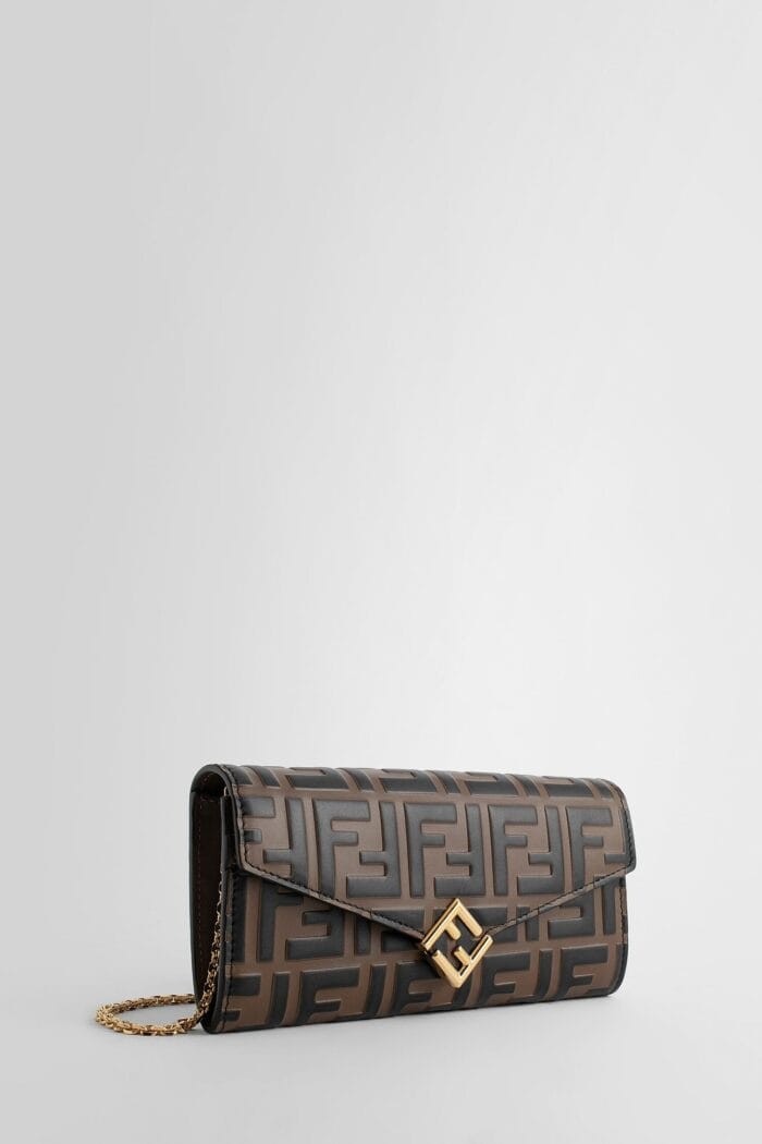 FENDI Continental Ff Diamonds Wallet Bag