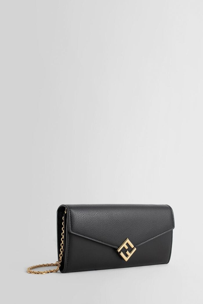 FENDI Continental With Chain Ff Diamonds Wallet