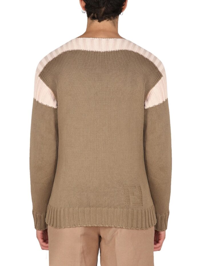 Fendi COTTON AND CASHMERE SWEATER