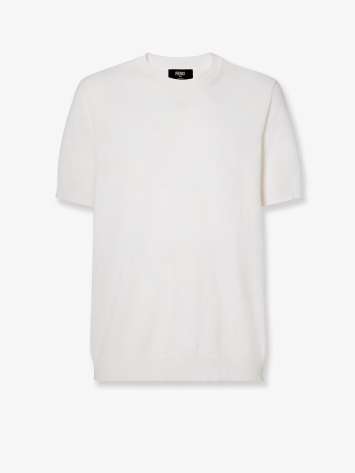 Fendi Cotton And Cashmere Sweater